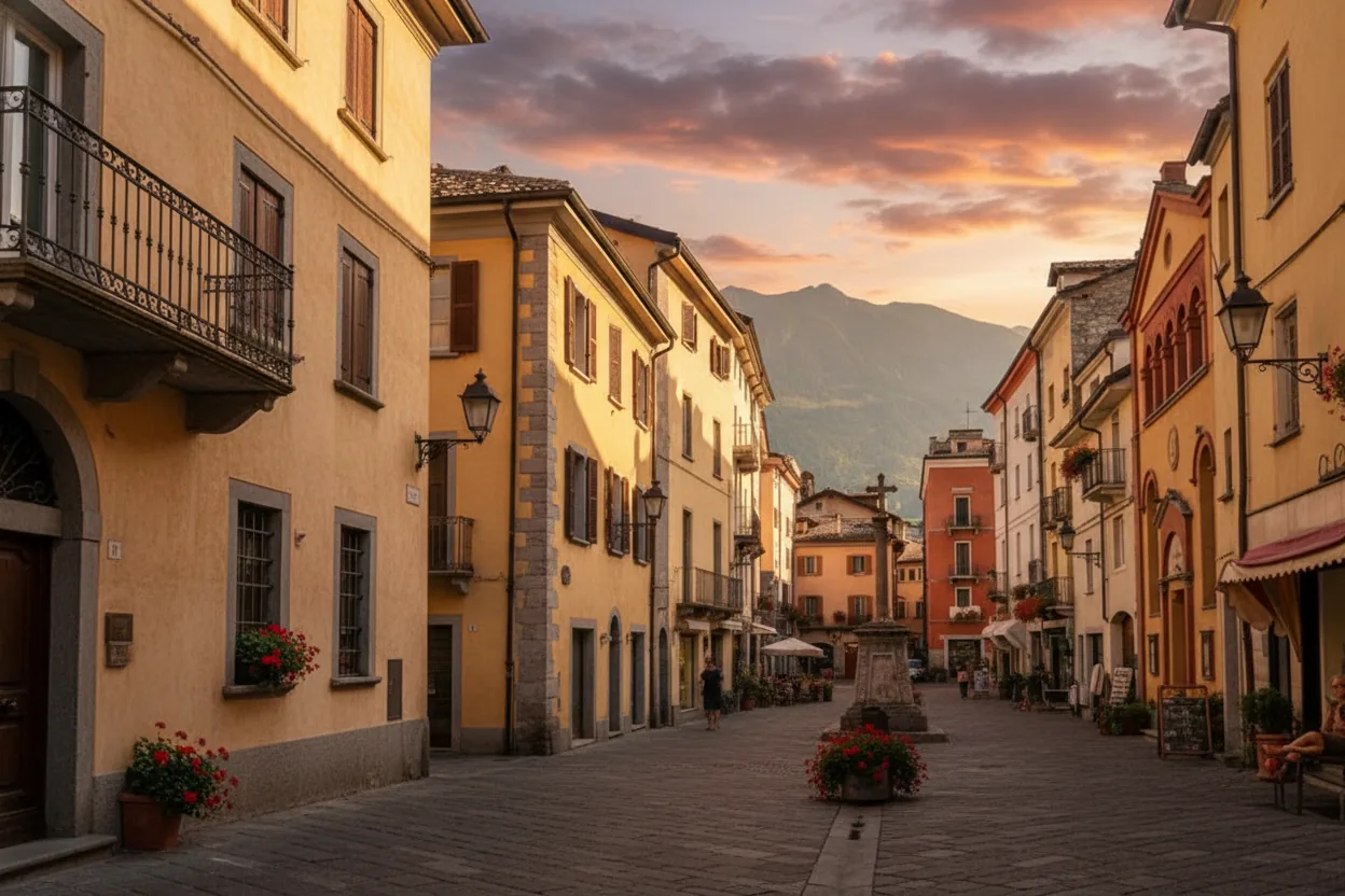 Centro storico di Aosta — Aosta (Valle d'Aosta)