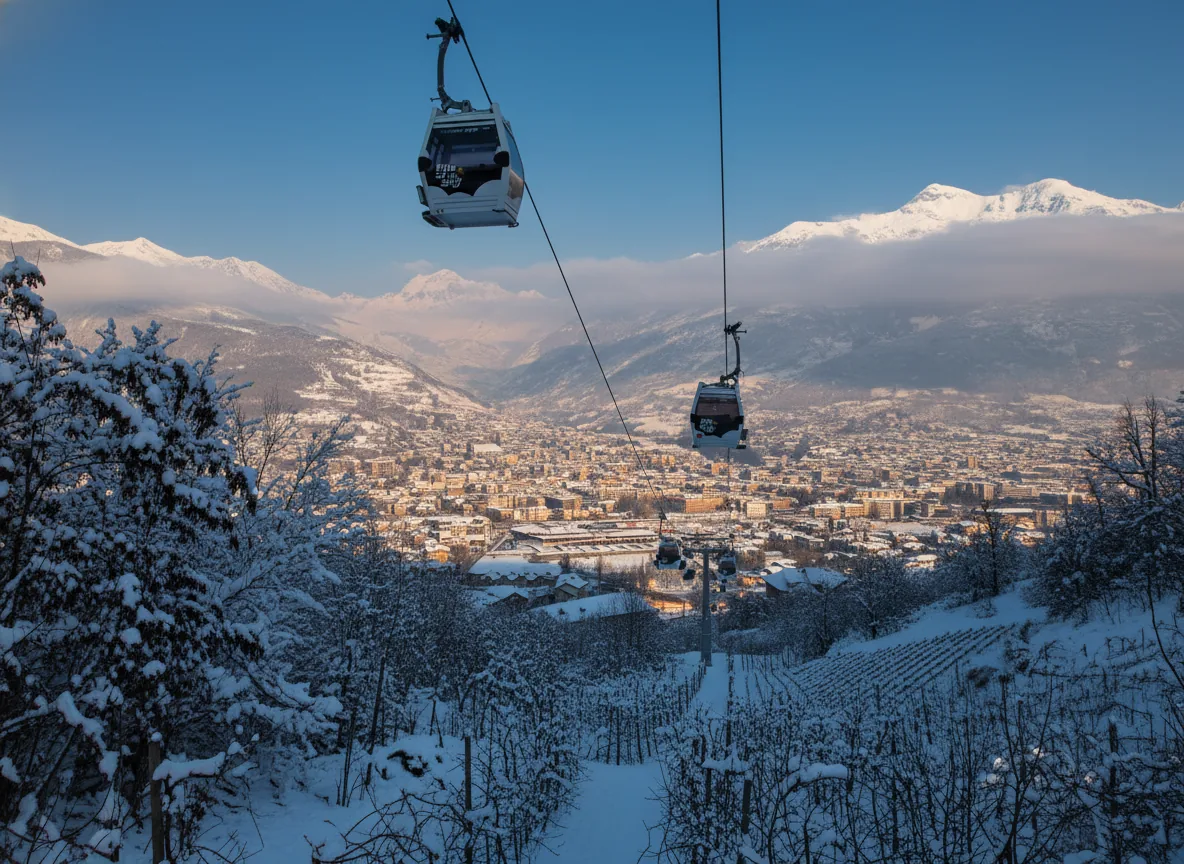 Funivia Aosta–Pila — Aosta (Valle d'Aosta)